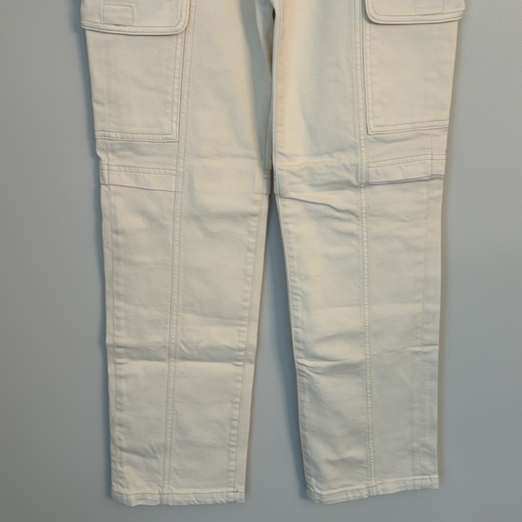 GAP Cream Cargo 90s Straight Jeans Size 25 - Picture 4 of 6